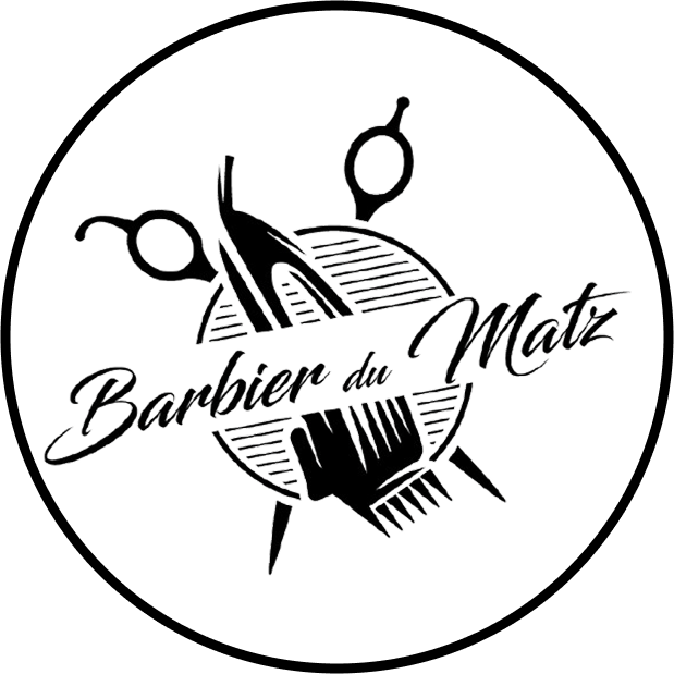 logo barbier du matz dans un cercle